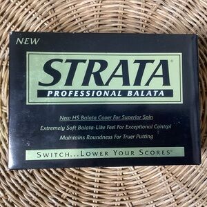 Strata Professional Balata Golf Balls New 12